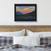 Woestijnstation Canvas Afdruk (Insitu (Slaapkamer))