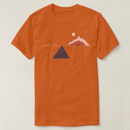 Woestijnstation T-shirt (Design voorkant)