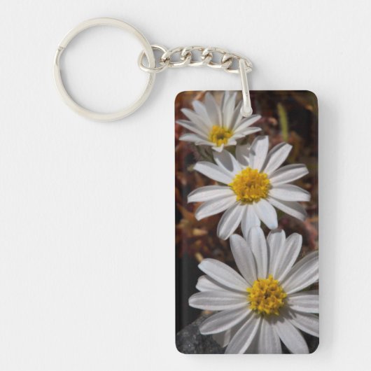 Woestijnster Wilde Bloemen Sleutelhanger (Voorkant)