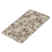 Woestijnstijl digitale camouflage beige decoratie magneet (Linkerzijde)