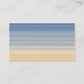 woestijnstonen visitekaartje (Achterkant)