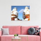 Woestijnstrijders Canvas Afdruk (Insitu (Woonkamer))
