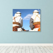 Woestijnstrijders Canvas Afdruk (Insitu (Houten vloer))