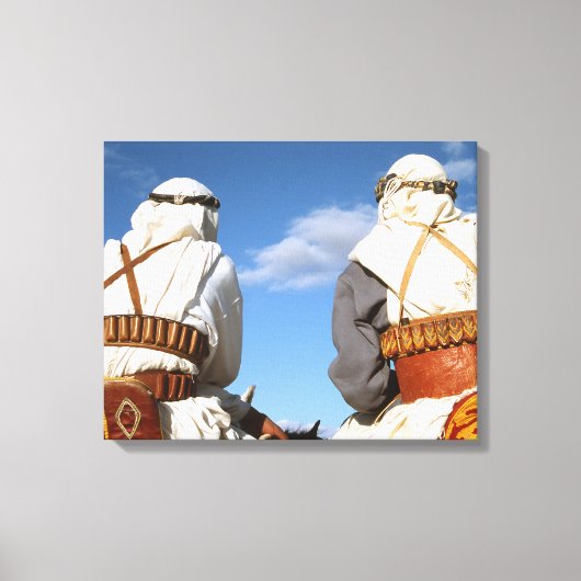 Woestijnstrijders Canvas Afdruk (Voorkant)