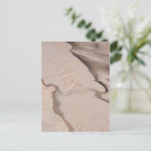 woestijnstroom briefkaart (Staand voorkant)