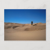 woestijnstructuur briefkaart (Voorkant)
