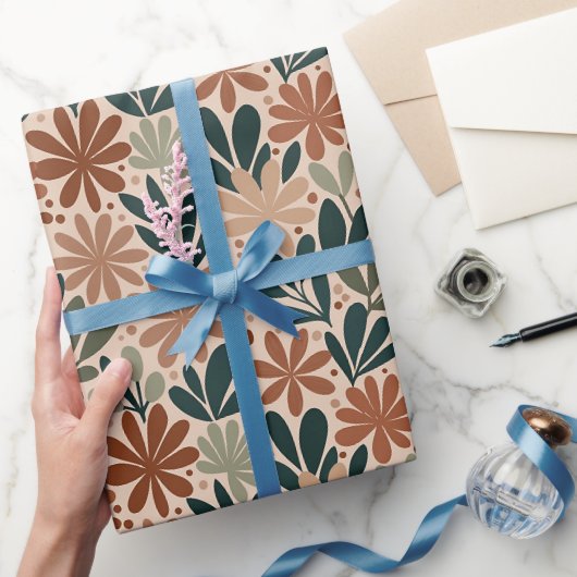 Woestijnsucculenten in Bloei Cadeaupapier (Geschenken)