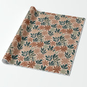 Woestijnsucculenten in Bloei Cadeaupapier (Uitgerold)