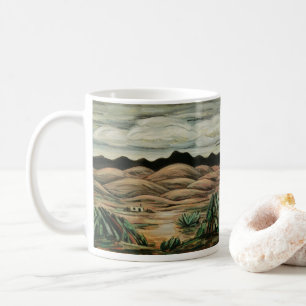 Woestijntafereel van Marsden Hartley, Vintage Fine Koffiemok