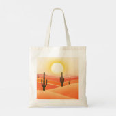 Woestijntas Tote Bag (Achterkant)