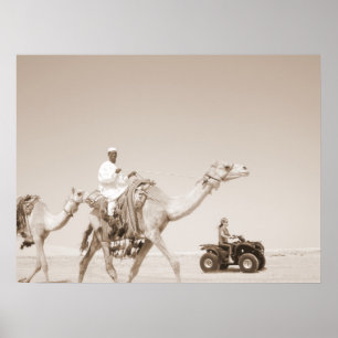 woestijntransport poster