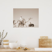 woestijntransport poster (Keuken)