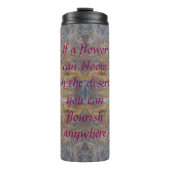 woestijntrommelaar thermosbeker (Voorkant)