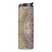 woestijntrommelaar thermosbeker (Gedraaid links)