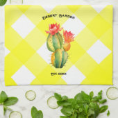 woestijntuin theedoek (Gevouwen)