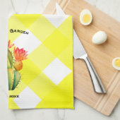 woestijntuin theedoek (Quarter Fold)