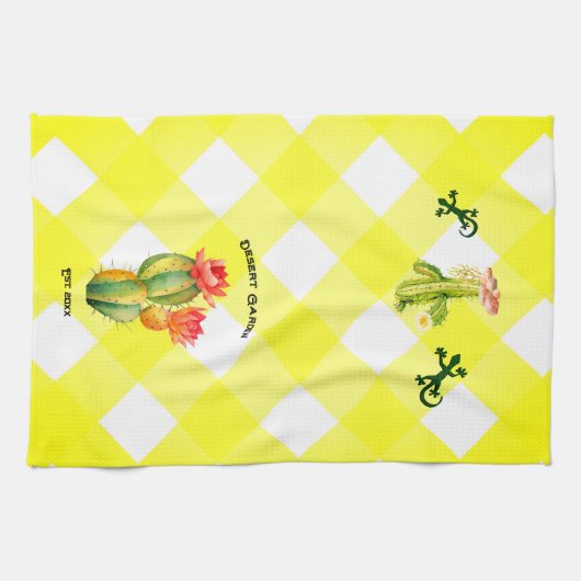 woestijntuin theedoek (Horizontaal)