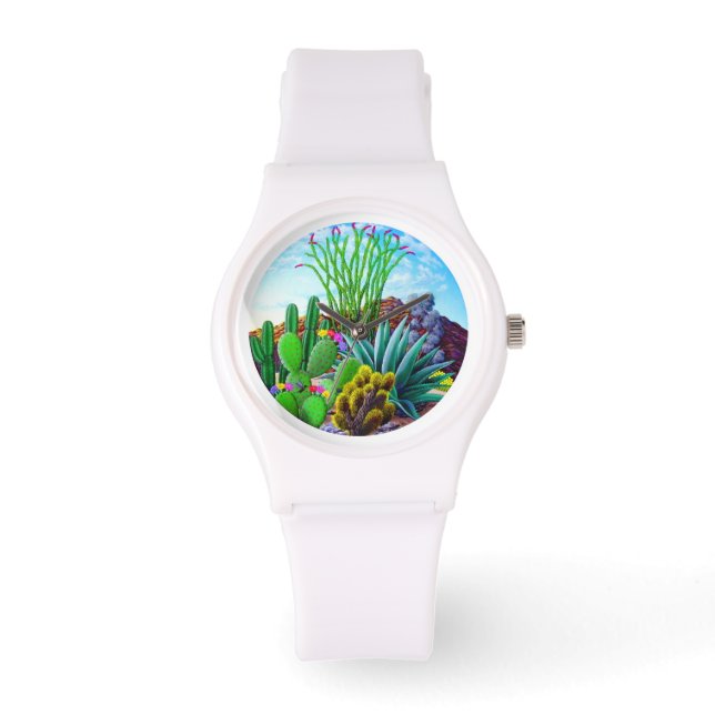 Woestijntuin Vrouwen horloge (Voorkant)