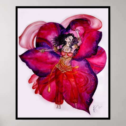 woestijnventilator poster (Voorkant)