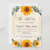 Woestijnvernieuwing zonnebloemen eucalyptus harst  kaart (Voorkant)