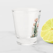 Woestijnvibes Bachelorette-feest Bloeiende Cactus Shot Glas (Links)