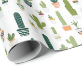 Woestijnvibes: Cactus-thema inpakpapier van Vint (Rol Hoek)