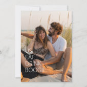 Woestijnvibes Trouwfotosjabloon ID1019 Kaart (Achterkant)