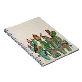 WOESTIJNVOGELS NOTITIEBOEK (Rechterzijde)