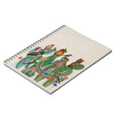 WOESTIJNVOGELS NOTITIEBOEK (Linkerzijde)