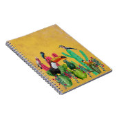 WOESTIJNVOGELS NOTITIEBOEK (Rechterzijde)