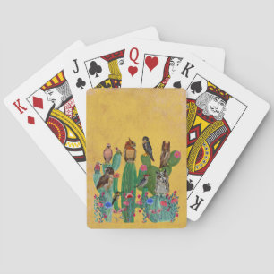 WOESTIJNVOGELS POKERKAARTEN