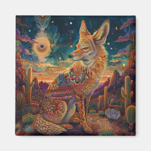 woestijnvossen grillige dieren magneet