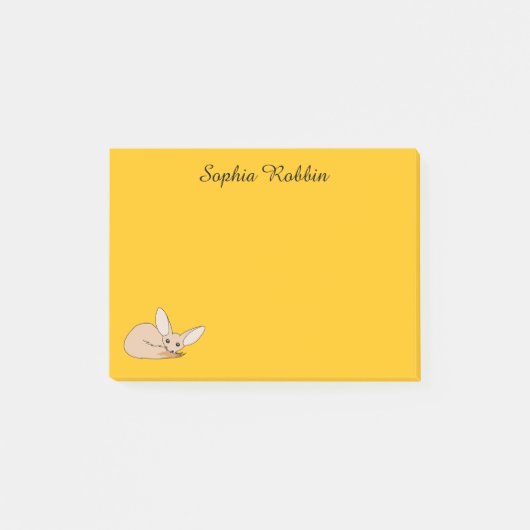 Woestijnvossen Post-it® Notes (Voorkant)