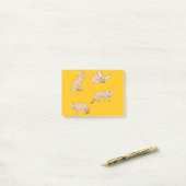 Woestijnvossen Post-it® Notes (Op bureau)