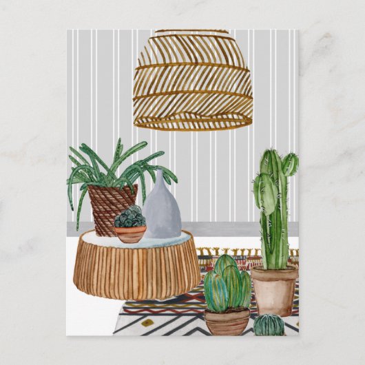 Woestijnvuren I Briefkaart (Voorkant)