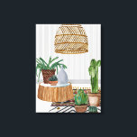 Woestijnvuren I Canvas Afdruk<br><div class="desc">Desert Weavers I van Melissa Wang</div>