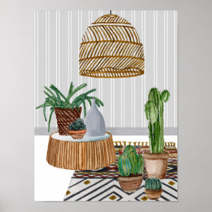 Woestijnvuren I Poster