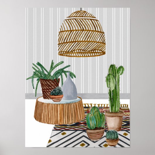 Woestijnvuren I Poster (Voorkant)