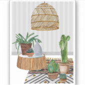 Woestijnvuren I Sticker (Voorkant)