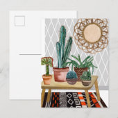 Woestijnvuren IV Briefkaart (Voorkant / Achterkant)