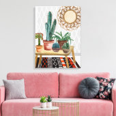 Woestijnvuren IV Canvas Afdruk (Insitu (Woonkamer))