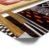 Woestijnvuren IV Poster (Hoek)