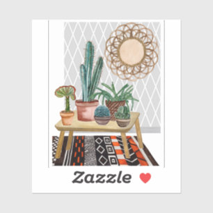 Woestijnvuren IV Sticker