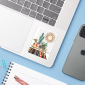 Woestijnvuren IV Sticker (Laptop met iPhone)