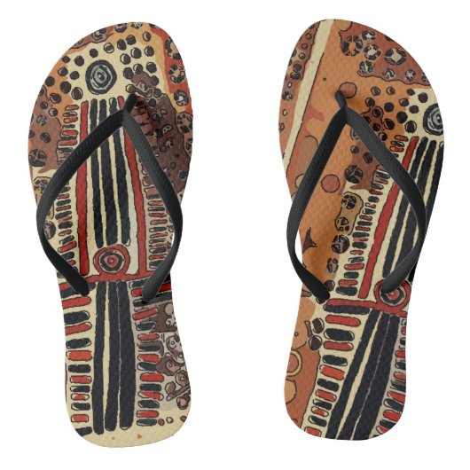 Woestijnwandelaar Man Teenslippers (Voetbed)