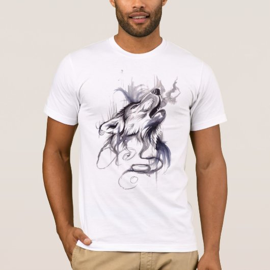 woestijnwolf T-shirt (Voorkant)