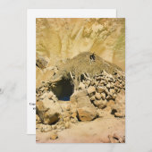 Woestijnwoning Feestdagenkaart (Voorkant / Achterkant)