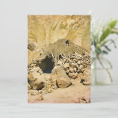 Woestijnwoning Feestdagenkaart (Staand voorkant)