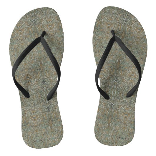 Woestijnzand lage Flip Flop (Voetbed)