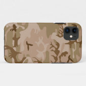 woestijnzandcamouflageappel Case-Mate iPhone case (Achterkant (horizontaal))